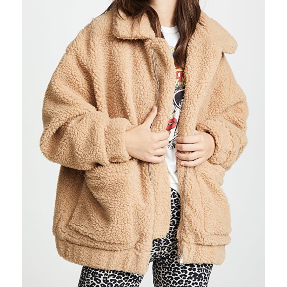 I AM GIA Fuzzy Jacket